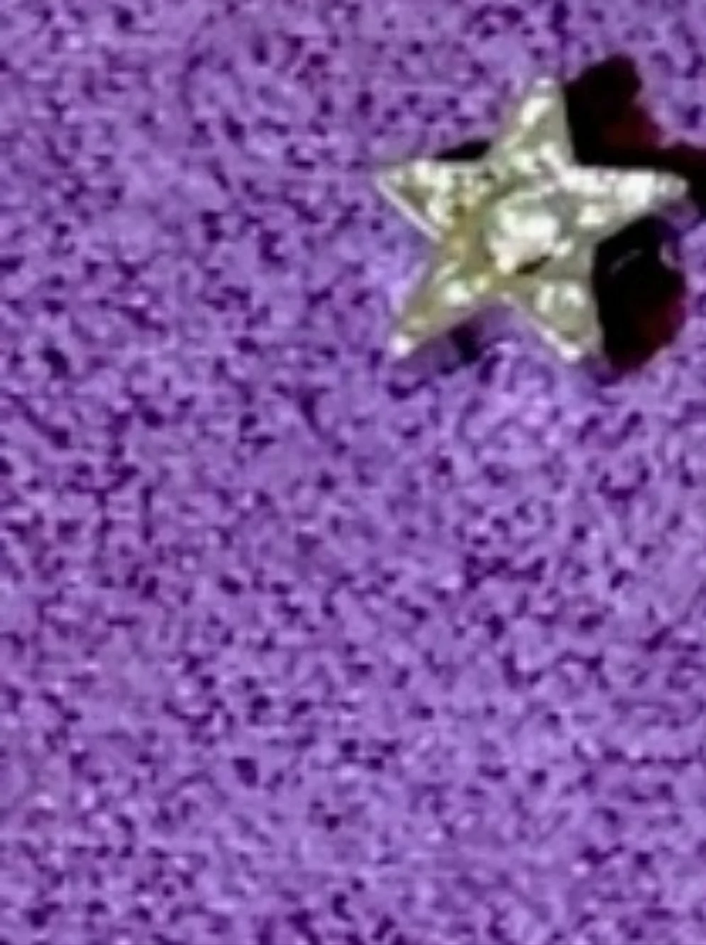 Star Charm With Rhinestones For Floating Lockets